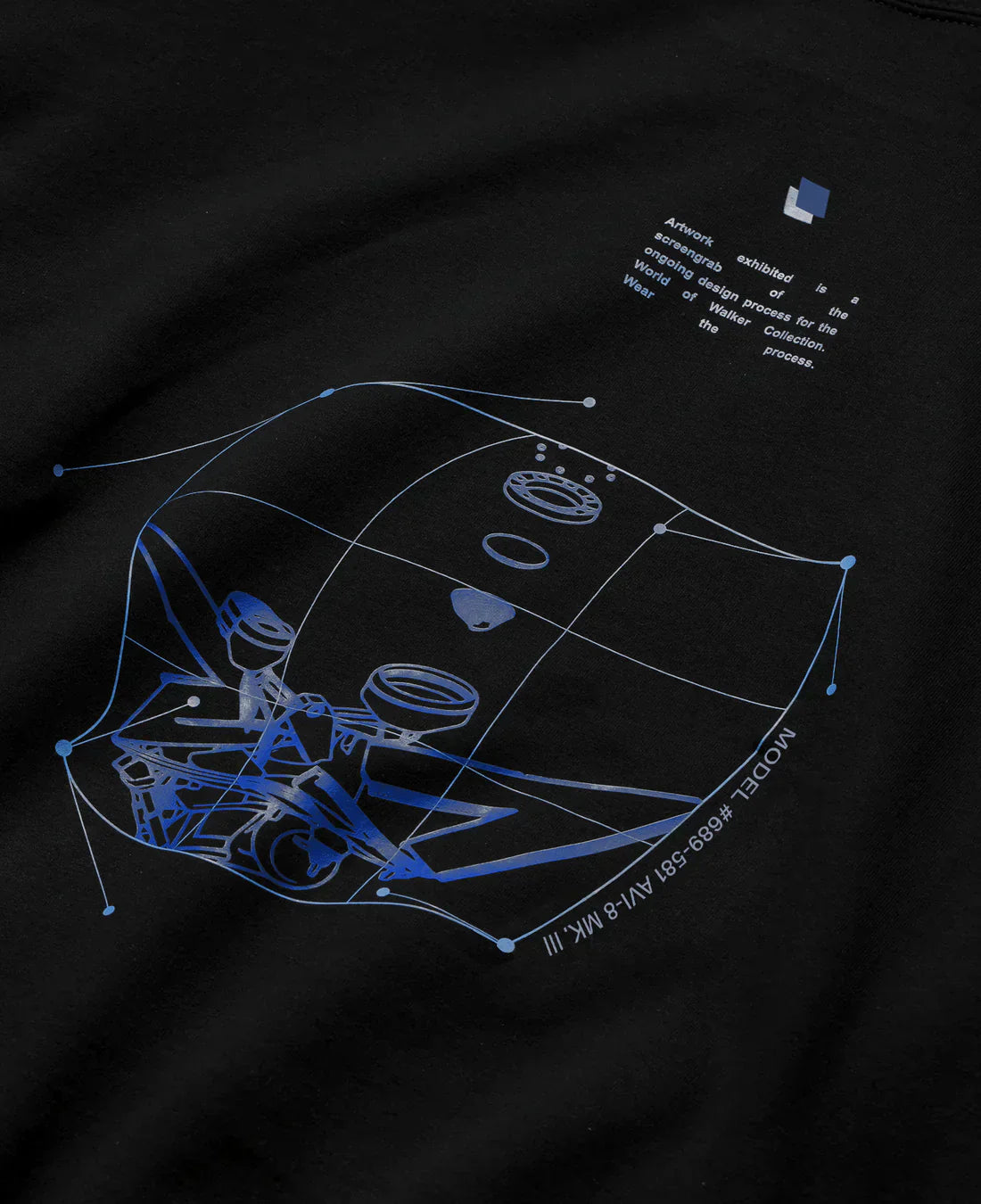 Blueprint Hoodie Alan Walker Official Merch